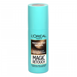 MAGIC RETOUCH INSTANT ROOT CONCEALER SPRAY 75ML MEDIUM ICED BROWN