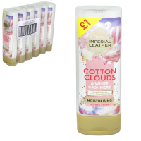 IMPERIAL LEATHER SHOWER 250ML PM £ COTTON CLOUDS X6