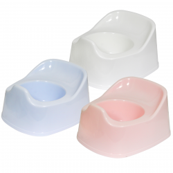 FIRST STEPS BABY POTTY PINK, BLUE, WHITE