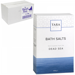 TARA 500G BATH SALTS DEAD SEA SALT X12