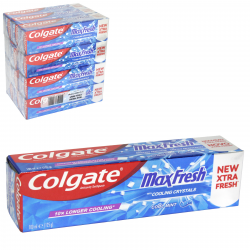 COLGATE TOOTHPASTE 100ML MAX FRESH COOLMINT X12