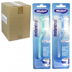 WISDOM DENTURE TOOTHBRUSHES RSP £1.59 X12