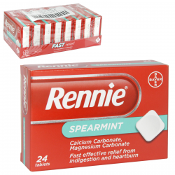RENNIE DIGESTIF 24'S SPEARMINT X8 (NON RETURNABLE)
