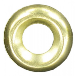 FASTPAK NO 8 CUP WASHERS BRASSED 16 PER PACK