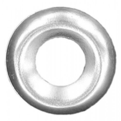 FASTPAK NO 8 CUP WASHERS CHROMED 16 PER PACK