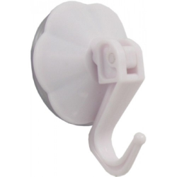 FASTPAK WHITE LEVER SUCTION HOOK 50MM 1 PER PACK
