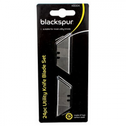 BLACKSPUR 24PC UTILITY KNIFE BLADES