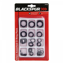 BLACKSPUR 50PC ASSORTED O RING PACK