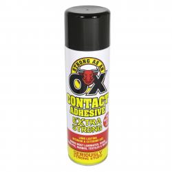 STONG AS AN OX CONTACT ADHESIVE EXTRA STRONG SPRAY 500ML