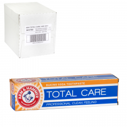 ARM & HAMMER TOOTHPASTE 125G TOTAL CARE-CLEAN X12