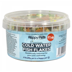 PEPPY PETS COLDWATER GOLDFISH FLAKES 500ML PM £1.49