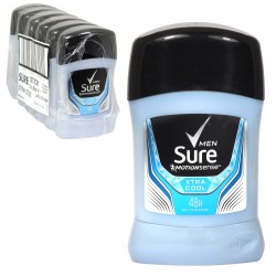 SURE STICK 50ML XTRA COOL FOR MEN X6