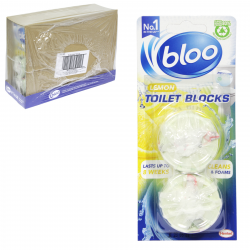 BLOO IN CISTERN 2PK X 38GM CITRUS ZEST CLEANS+FOAMS FOR UP TO 8 WEEKS X10