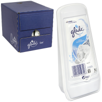GLADE ESSENCE SOLID GEL 150GM PURE CLEAN LINEN X8