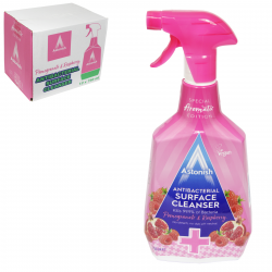 ASTONISH 750ML ANTI-BACTERIAL SURFACE CLEANSER POMEGRANATE+RASPBERRY X12