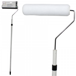 HARRIS ESSENTIALS WALLS+CEILINGS ROLLER ON TELESCOPIC POLE 9 INCH