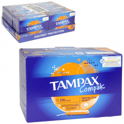 TAMPAX COMPAK 18'S SUPER PLUS X6