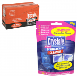 CRYSTALE DISHWASHER CLEANER 2 CAPSULES X15