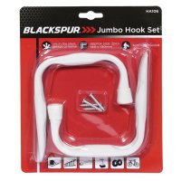 BLACKSPUR JUMBO HOOK SET - 2PC 140MM X 130MM
