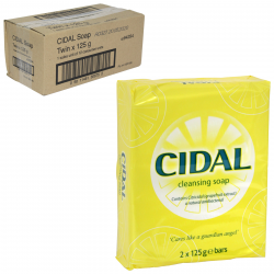 CIDAL ANTIBACTERIAL SOAP 2X125GM X12