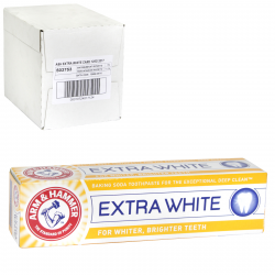 ARM & HAMMER TOOTHPASTE 125G EXTRA WHITE CARE X12