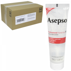ASEPSO PROFESSIONAL ANTI-BAC HAND GEL CLEANSER+ALCOHOL 100ML X48