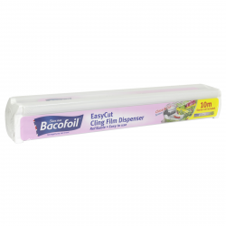 BACOFOIL EASYCUT CLING FILM DISPENSER AND 350MMX10M CLING FOC