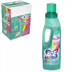 ACE GENTLE LAUNDRY STAIN REMOVER BLEACH 1L FOR COLOURS X6
