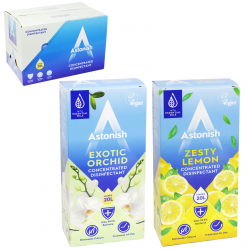 ASTONISH 500ML CONCENTRATE DISINFECTANT EXOTIC ORCHID AND ZESTY LEMON X12