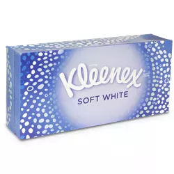 Kleenex Soft White tissues