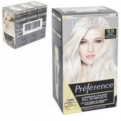 PREFERENCE HAIR COLOUR 11.11 ULTRA LIGHT CRYSTAL BLONDE X3