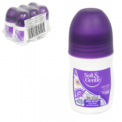 SOFT+GENTLE 50ML ROLL-ON ORCHID DESIRE LAVENDER+ORCHID X6