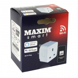MAXIM SMART REMOTE CONTROL SOCKET WHITE 