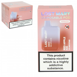 LOST MARY VAPE BAR RED APPLE ICE