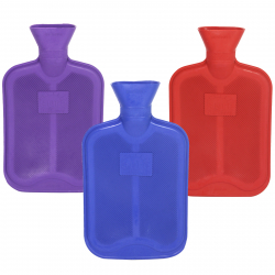SURE HOT WATER BOTTLES 2L RIBBED