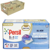 PERSIL 3IN1 LIQUID CAPS 15 WASH NON-BIOLOGICAL SENSITIVE X4