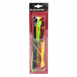 BLACKSPUR CABLE TIES 120PC ASSORTED COLOURS