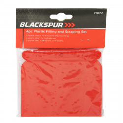 BLACKSPUR PLASTIC FILLING AND SCRAPING KNIFE 4PC
