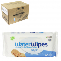 WATER WIPES 60'S 99.9% WATER X12