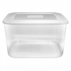 FOOD CONTAINER SQUARE CLEAR 13L 300MMX300MMX180MM