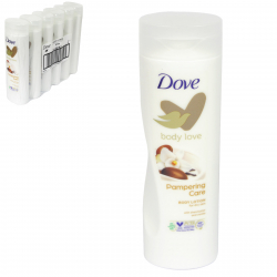 DOVE BODY LOTION 250ML PURELY PAMPERING SHEA BUTTER & VANILLA X 6