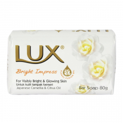 LUX BAR SOAP 80GM BRIGHT IMPRESS JAPANESE CAMELIA+CITRUS OIL