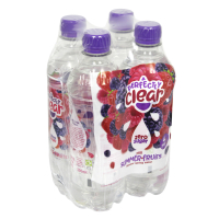 PERFECTLY CLEAR WATER STILL 4X500ML SUMMER FRUITS X6