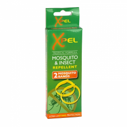 XPEL MOSI+INSECT BANDS 2PK ADULTS X12