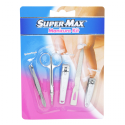SUPER-MAX MANICURE KIT 5PC