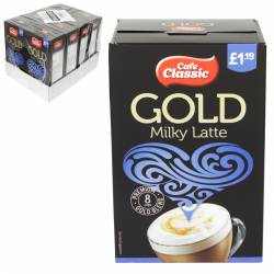 CAFE CLASSIC GOLD LATTE 8PK PMP £1.19 X8
