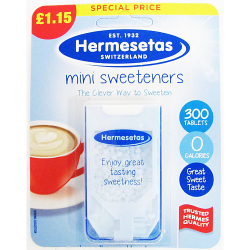 HERMESETAS 300 TABS PM £1.15 X12