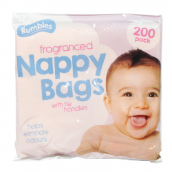 RUMBLES NAPPY BAGS 200'S