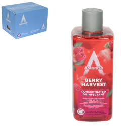 ASTONISH CONCENTRATED DISINFECTANT 300ML BERRY HARVEST X12